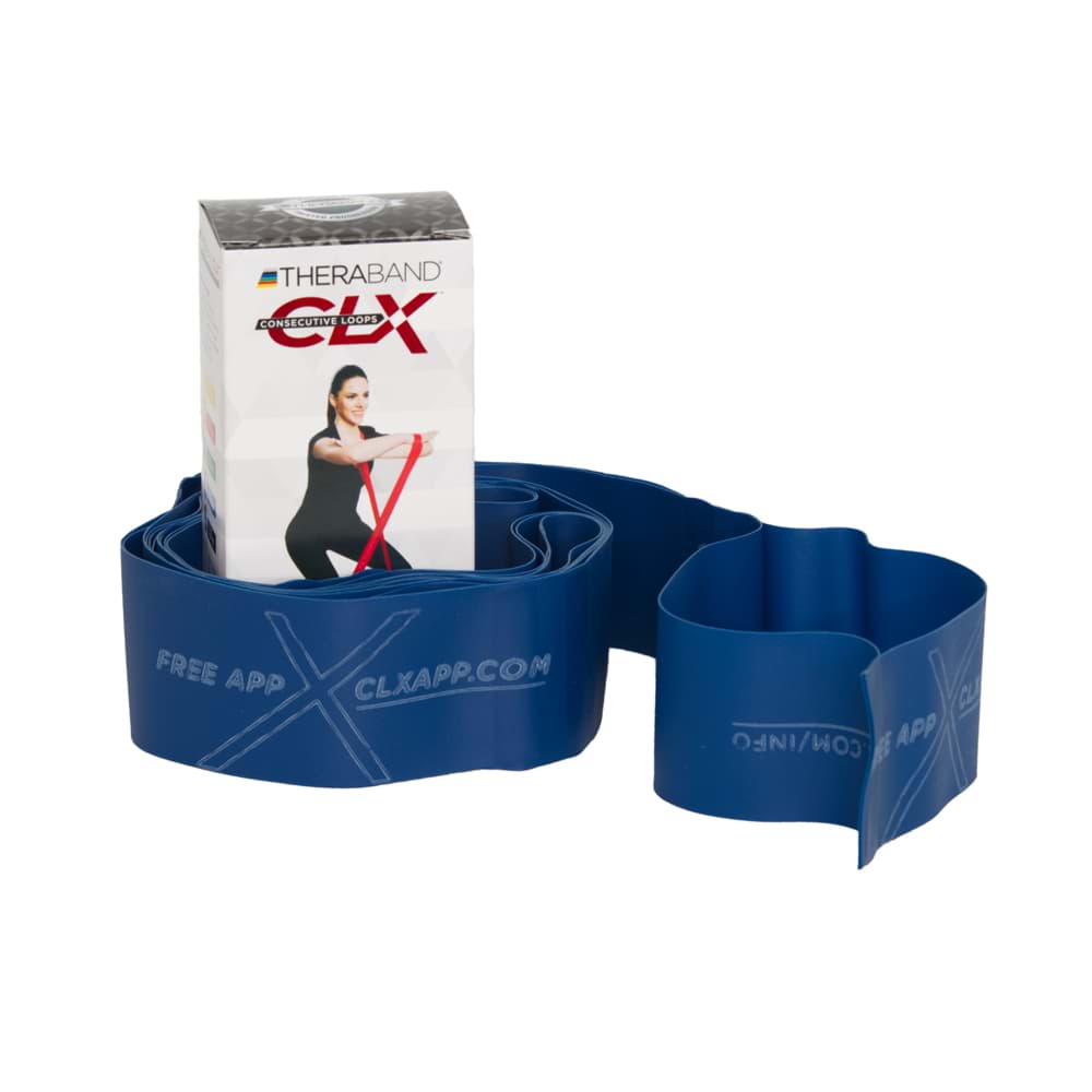 Theraband CLX Blau, extraschwer 2m